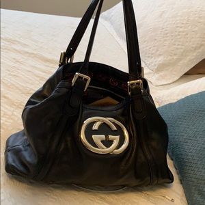 Gucci Classic leather bag, Britt tote
